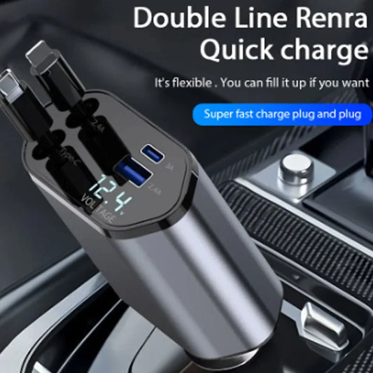 Retractable Charger Cable for Car