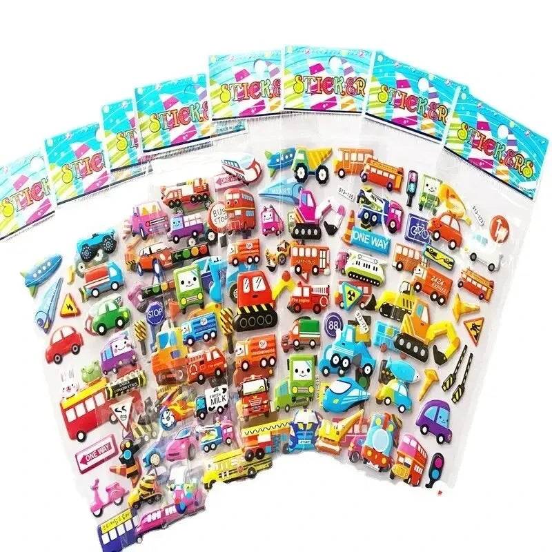 Puffy Kids Stickers
