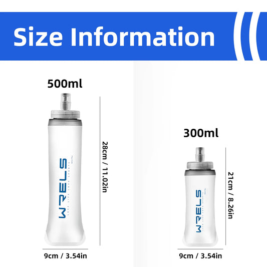 Collapsible Soft Water Bottle 500ml