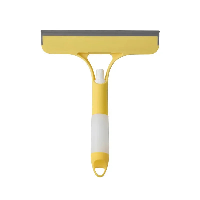 Glass Cleaning Wiper with Spray Bottle