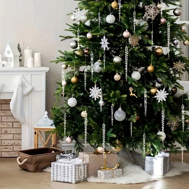 Crystal Icicle Ornaments