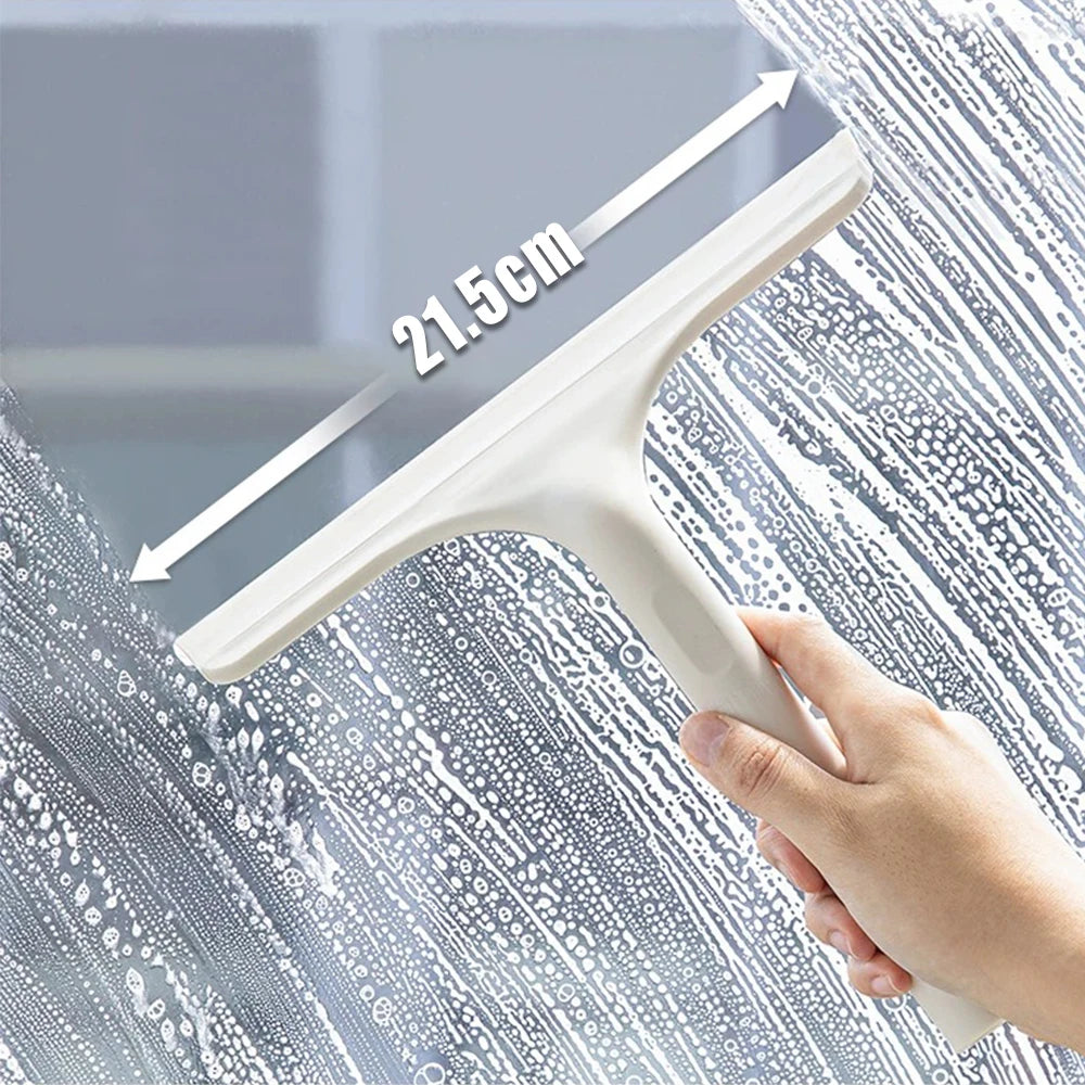 Glass Cleaning Wiper with Spray Bottle