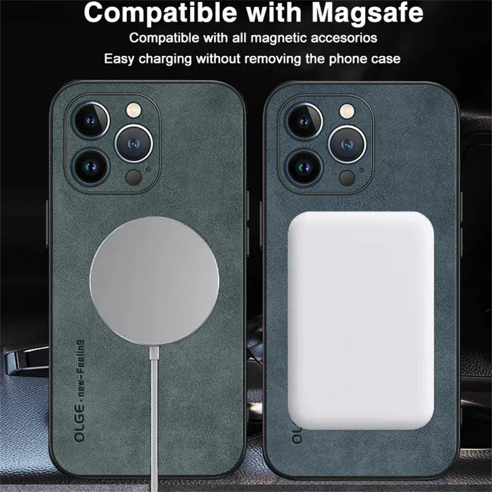 MagSafe Leather Cover