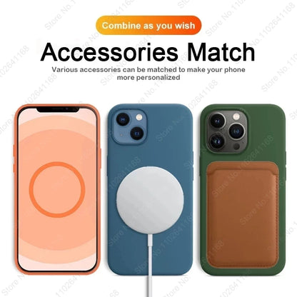 Magnetic Leather Case