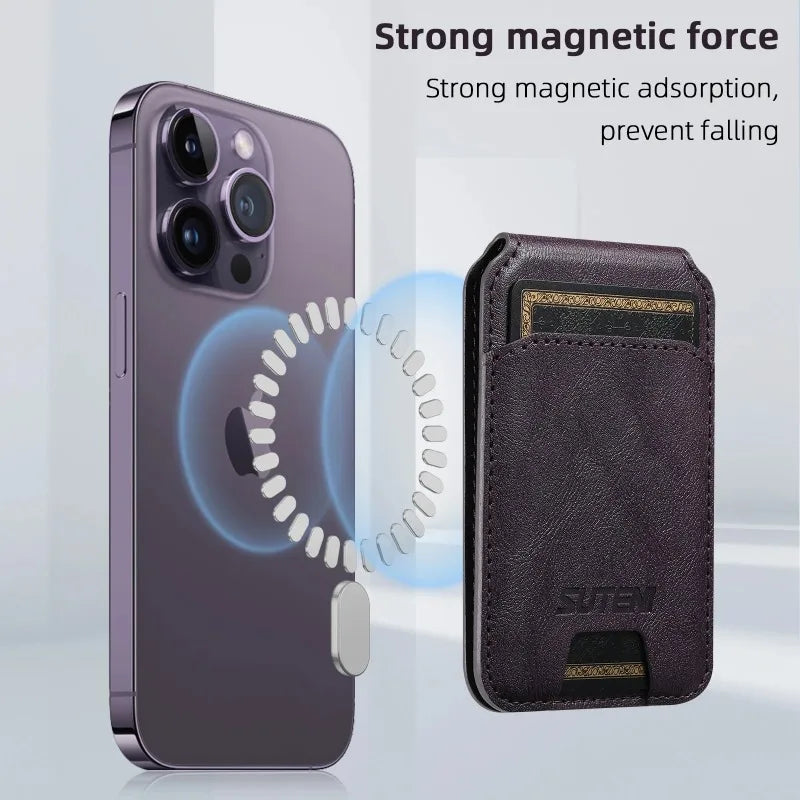 Magnetic Phone Card Holder