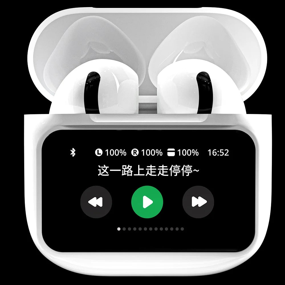 LCD Screen Earbuds