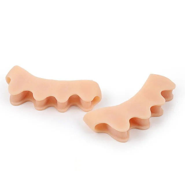 Gel Toe Separators & Bunion Corrector (2-Pack)