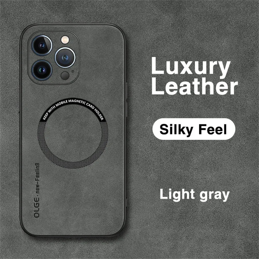 MagSafe Leather Cover
