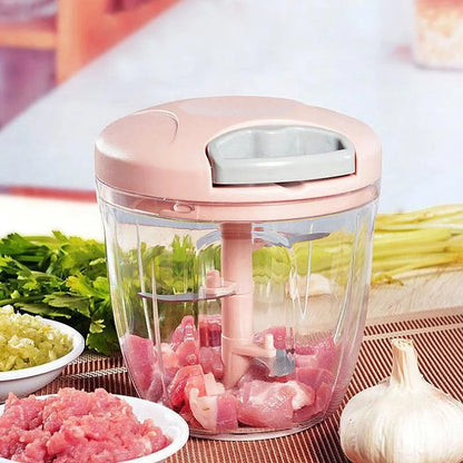 Manual Meat Mincer & Vegetable Chopper