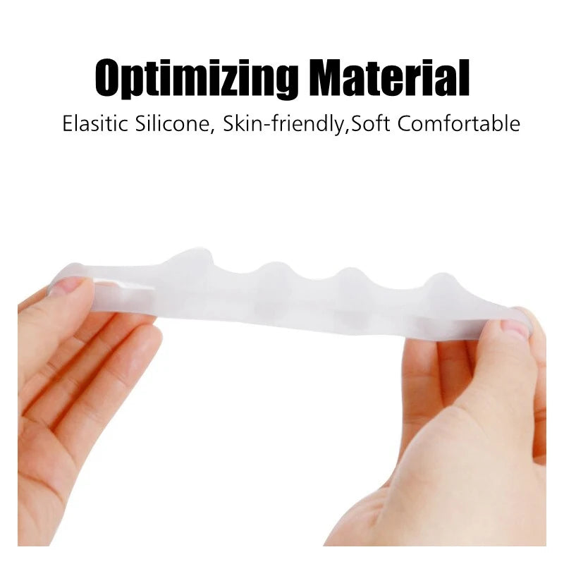 Gel Toe Separators & Bunion Corrector (2-Pack)