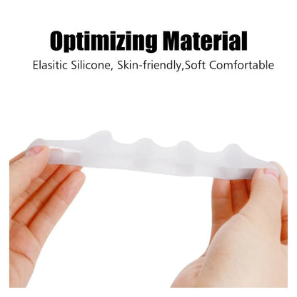 Gel Toe Separators & Bunion Corrector (2-Pack)