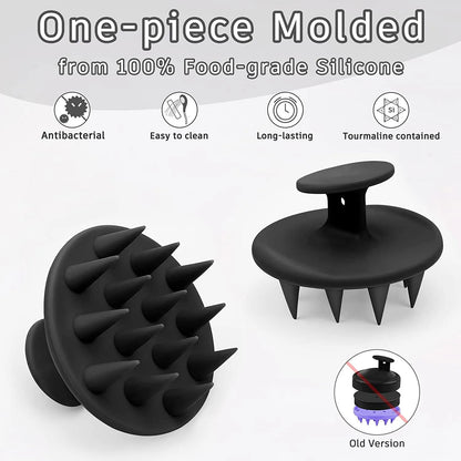 Silicone Scalp Massager Shampoo Brush