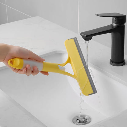 Glass Cleaning Wiper with Spray Bottle