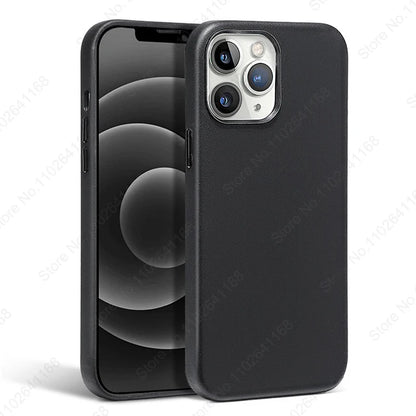 Magnetic Leather Case