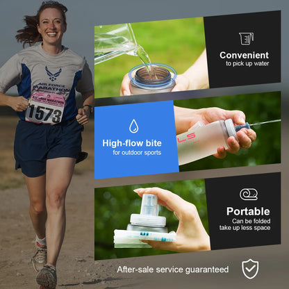 Collapsible Soft Water Bottle 500ml