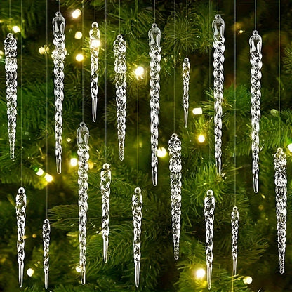 Crystal Icicle Ornaments