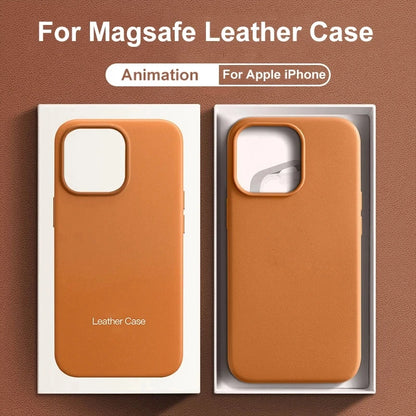 Magnetic Leather Case