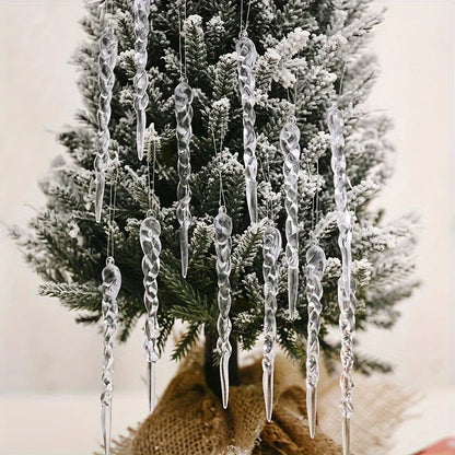Crystal Icicle Ornaments