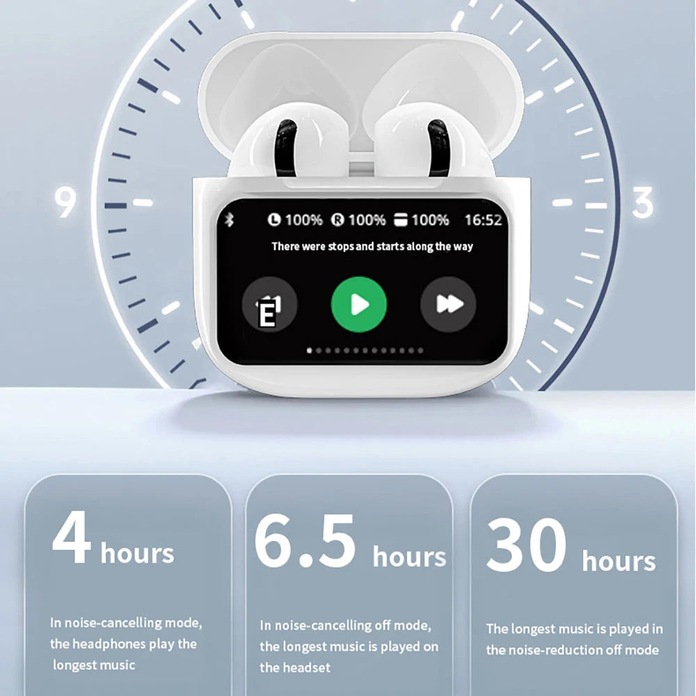 LCD Screen Earbuds