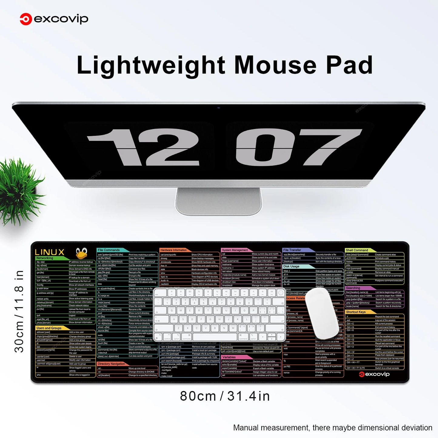 Linux Commands Mouse Pad