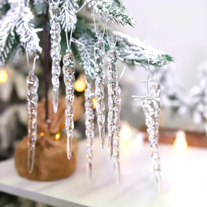 Crystal Icicle Ornaments