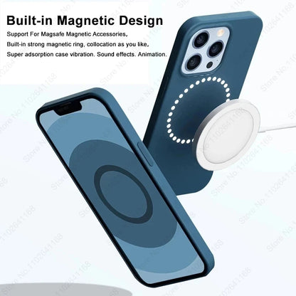 Magnetic Leather Case